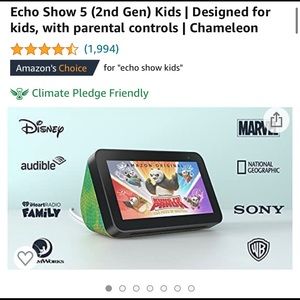 Echo show Kids